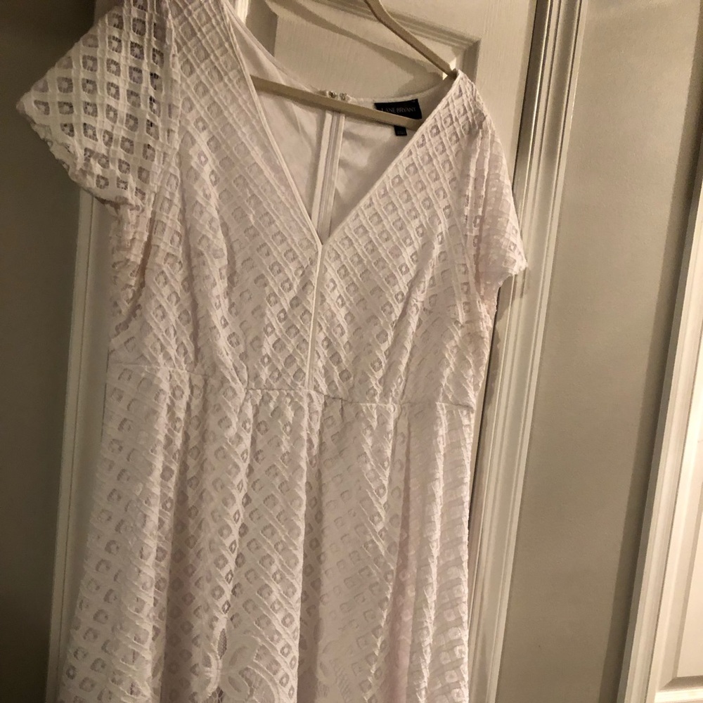 White Eyelet Dress